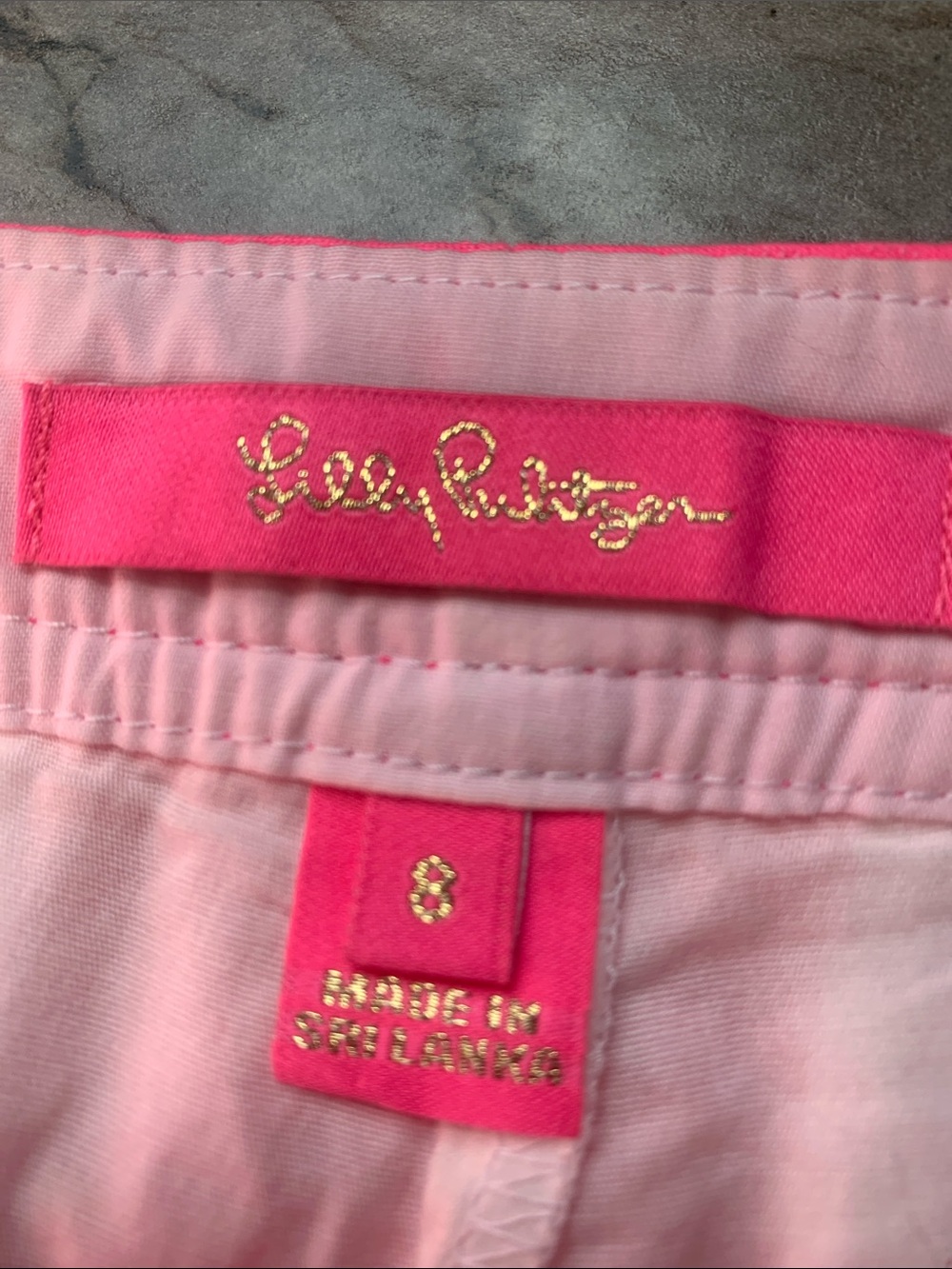 Lilly Pulitzer Bright Pink Scalloped Hem Skirt - Picture 11 of 16